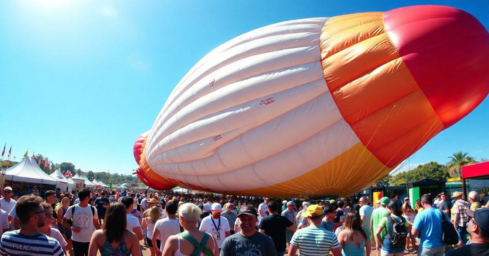 Balão Inflável Gigante: Ideias Criativas e Uso